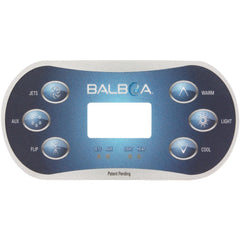 Balboa Overlay for TP600 - Jets/Aux/Flip/Warm/Light/Cool (12101)