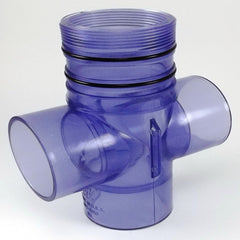 Divertor Valve Assembly 2 Inch for Dynasty Spas - Clear