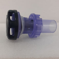 Air Regulator LED Version for Lovia Tubs, 2 Moon design - Black