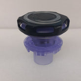 Air Regulator LED Version for Lovia Tubs, 2 Moon design - Black