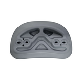 Headrest for Platinum V1/Online Range 2025/Roma/Supreme - Grey and Dark Grey - 2 Hole