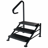 Steps 3 Tier for Swim Spa - Black