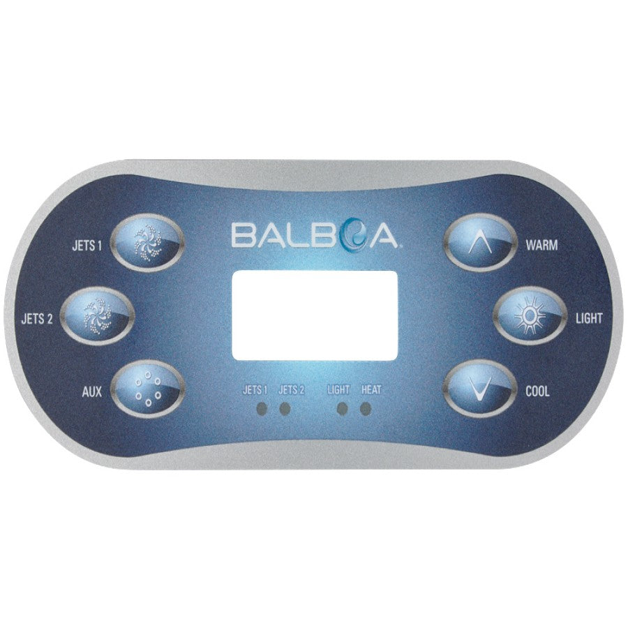 Balboa Overlay for TP600 - Jets1/Jets2/AUX/Warm/Light/Cool (12762)