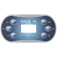 Balboa Overlay for TP600 - Jets1/Jets2/AUX/Warm/Light/Cool (12762)