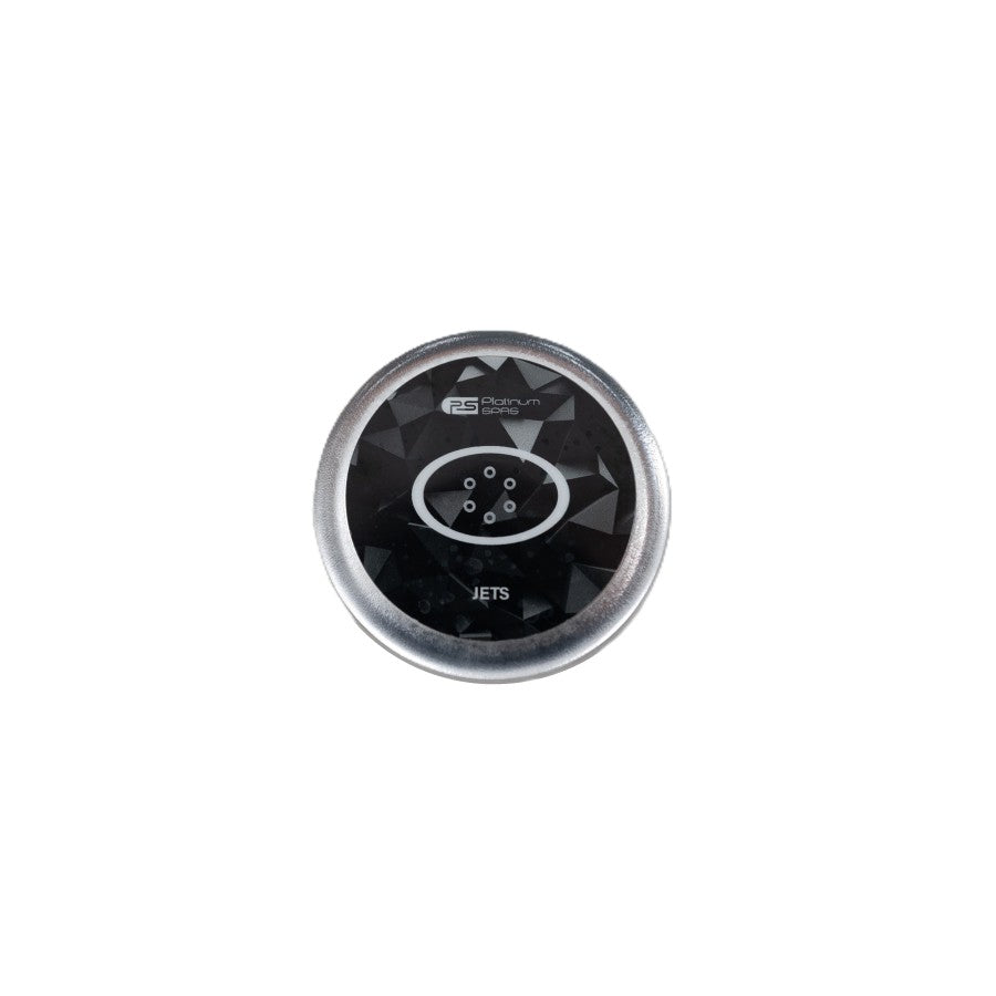 Control Panel Auxiliary Jets Button with Platinum Spas Overlay (03.10.00990)