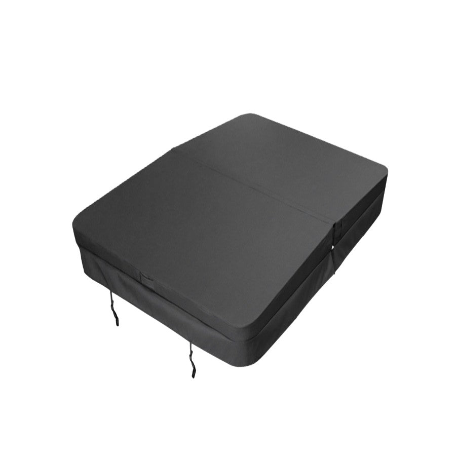 Cover for Tahiti V3 - F2130 x 1640mm, Radius 200mm, Thickness 120mm-90mm - Black Fabric