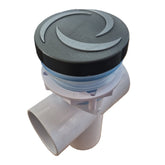 Large Diverter with Star Connection for Bari/Venezia/Arum C - 3 Brow Design - Light+Dark Grey (1.1.B2.0079+1.1.B2.0072)