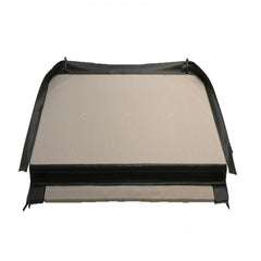 Cover for Rhodes V1 819B - 2000 x 2000mm, Radius 200mm, Skirt 160mm - Black Vinyl