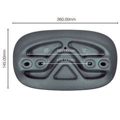 Headrest with PS Logo for Platinum Spas Premium V3/Luxury (03.06.01.00134)