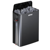 The Wall Sauna Heater 6KW - Black (HSW600400M)+ 1 Box 5-10cm Stones(AC3000)