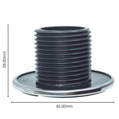 Air Jet 1 Inch, 3 Brow Design - Black and Silver for Arum C (11.B1.0136)