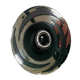 Rotational Jet Medium/3.5 Inch for Bellagio Tubs Bari, Venezia, Arum C - 3 Brow design, Grey/Silver