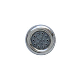 Circulation 5 Inch 16 Hole Jet with Body - Grey/Silver for Thermals Spas (0416KHSZP50009)