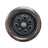 Circulation 7 Inch 8 Hole Jet with Body - Grey/Silver for Thermals Spas (04DKHSZP70014G)