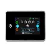 Control Panel IN.K1001+ CLEAR - Gecko with Protective White Cover (0607-008152+9917-106904)