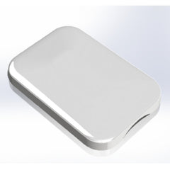 Control Panel IN.K1001+ CLEAR - Gecko with Protective White Cover (0607-008152+9917-106904)