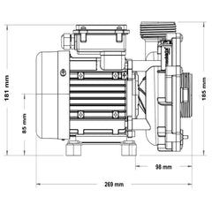 Maelstrom CMS-1 Circulation Pump 1 Speed (0810-690000)