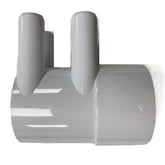 Manifold 4 Port, Female 2 Inch to Blind End - 3/4 Inch Ports