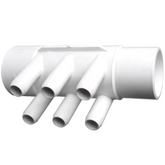 Manifold 6 Port M/F 2 Inch Pipe (S x SPG)