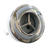 Rotational Jet Large/4.5 Inch for Thermals Tubs, 3 Blade design, Grey/Silver
