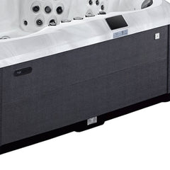 Long Side Panel for Capri V1 - 1650mm - Shadow Weave Black