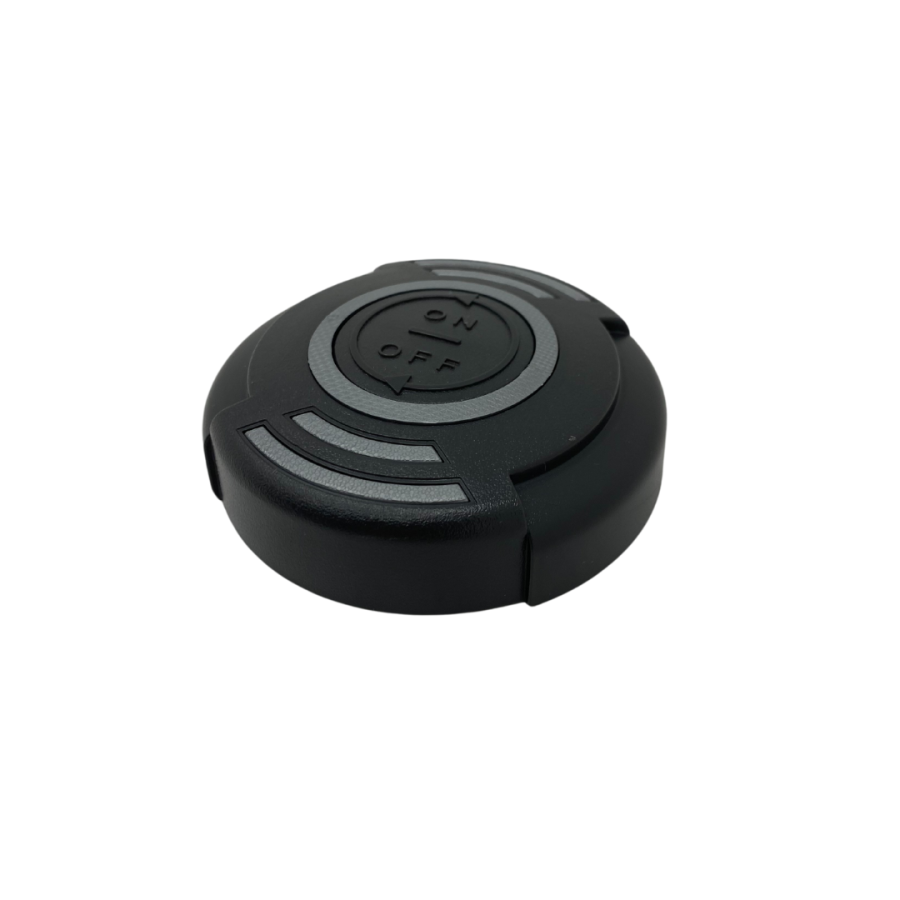 Cap for Waterfall Diverter ON-OFF for Premium V2 and OEM Ranges - Grey 4 Silver Arch Design (SKU: DV-PS21WF1)