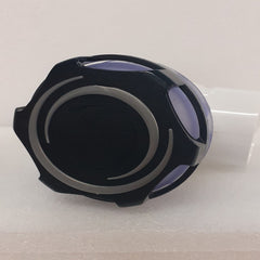 Large Diverter for ZR Spas, LED version, 2 Moon design - Black