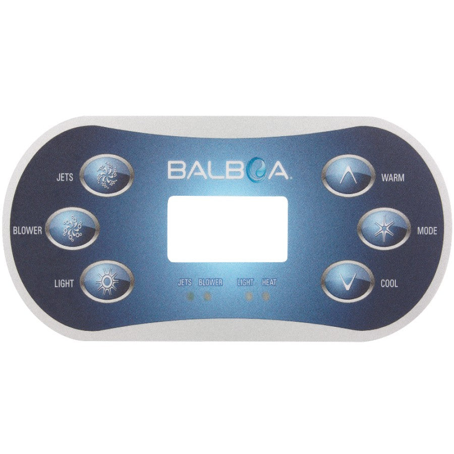 Balboa Overlay for VL600S - Jets/Blower/Light/Warm/Mode/Cool (11877)