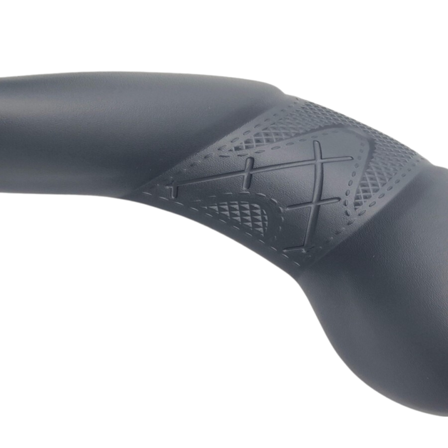 Headrest V-Neck/Corner with Vertical Holes - Dark Grey for OEM POST 2022 (03.06.01.00105-EVA117D)