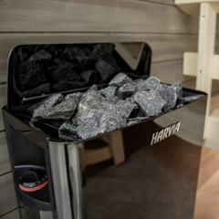 The Wall Sauna Heater 8KW - Black (HSW800400M)+ 1 Box 5-10cm Stones(AC3000)