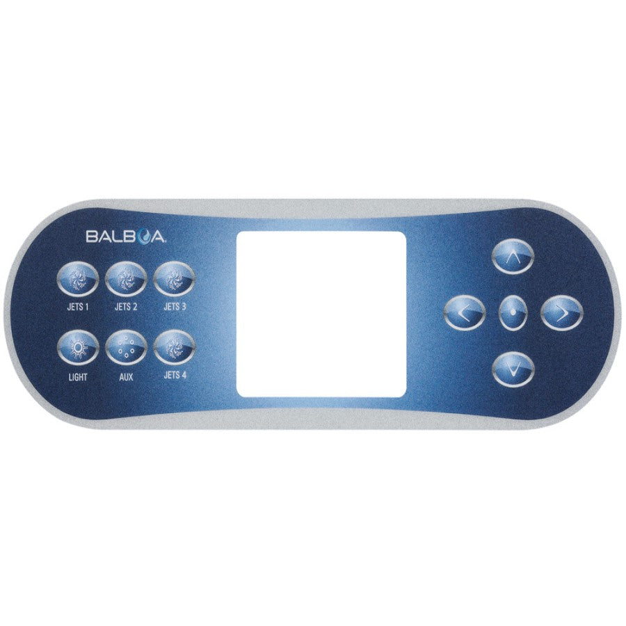 Balboa Overlay for TP700 - 4 Pump Version - Jets1/Jets2/Jets3/Jets4/Lights/Aux