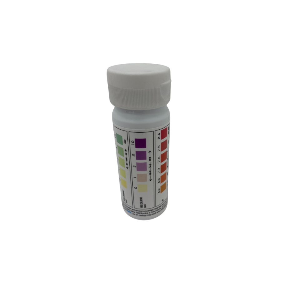 AquaSparkle 4 Way Test Strips for Pools, Hot Tubs and Spas (50 Strips) (TS4WAYAS)