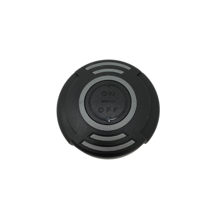 Cap for Waterfall Diverter ON-OFF for Premium V2 and OEM Ranges - Grey 4 Silver Arch Design (SKU: DV-PS21WF1)