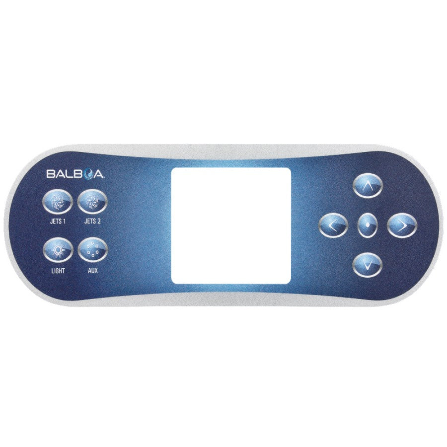 Balboa Overlay for TP700 - 2 Pump Version - Jets1/Jets2/Lights/Aux (17382)