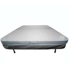Cover for Aspen V1 - F2300 x 2000mm - Lunar Grey Fabric with Logo