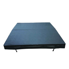 Cover for ZR6 - 2300 x 2300mm, Square Corners, Thickness 4.5-2.5 Inch, Skirt 120mm - Black Vinyl 007#