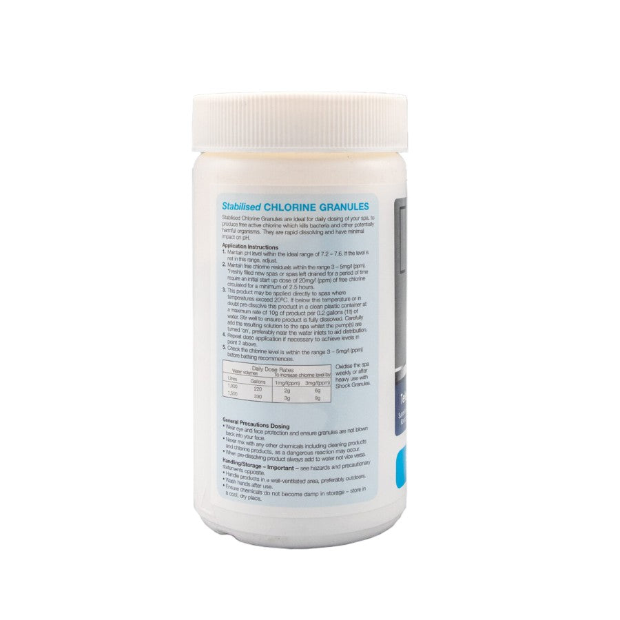 Inspire Stabilised Chlorine Granules 1kg (CLGRAN1OL)