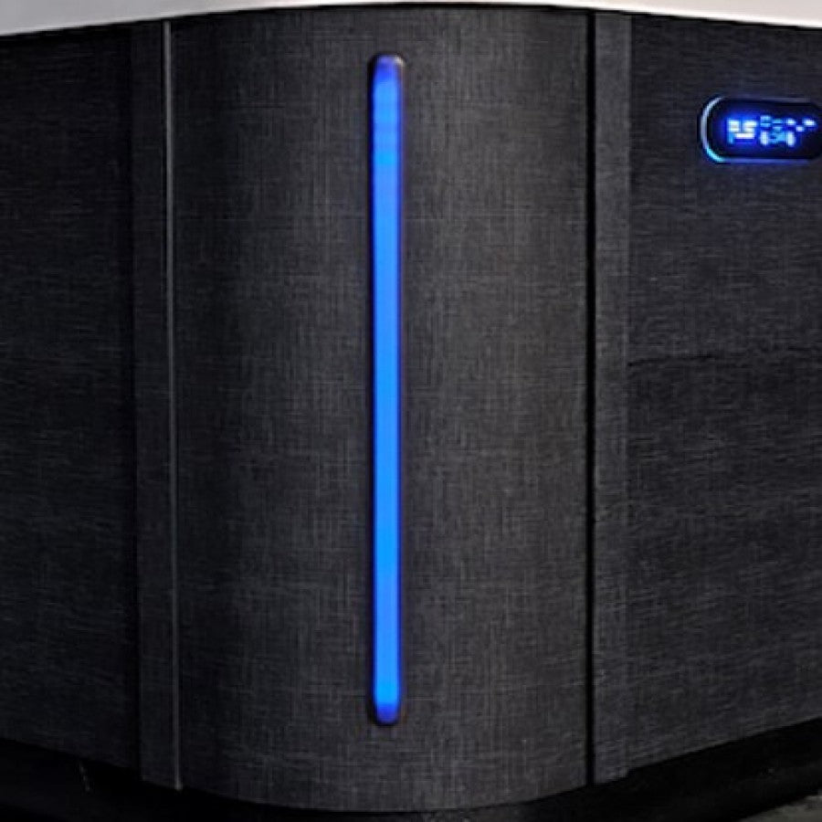 Corner Panel without LED for Platinum Spas Luxury - Shadow Weave Black (03.06.05.00998)