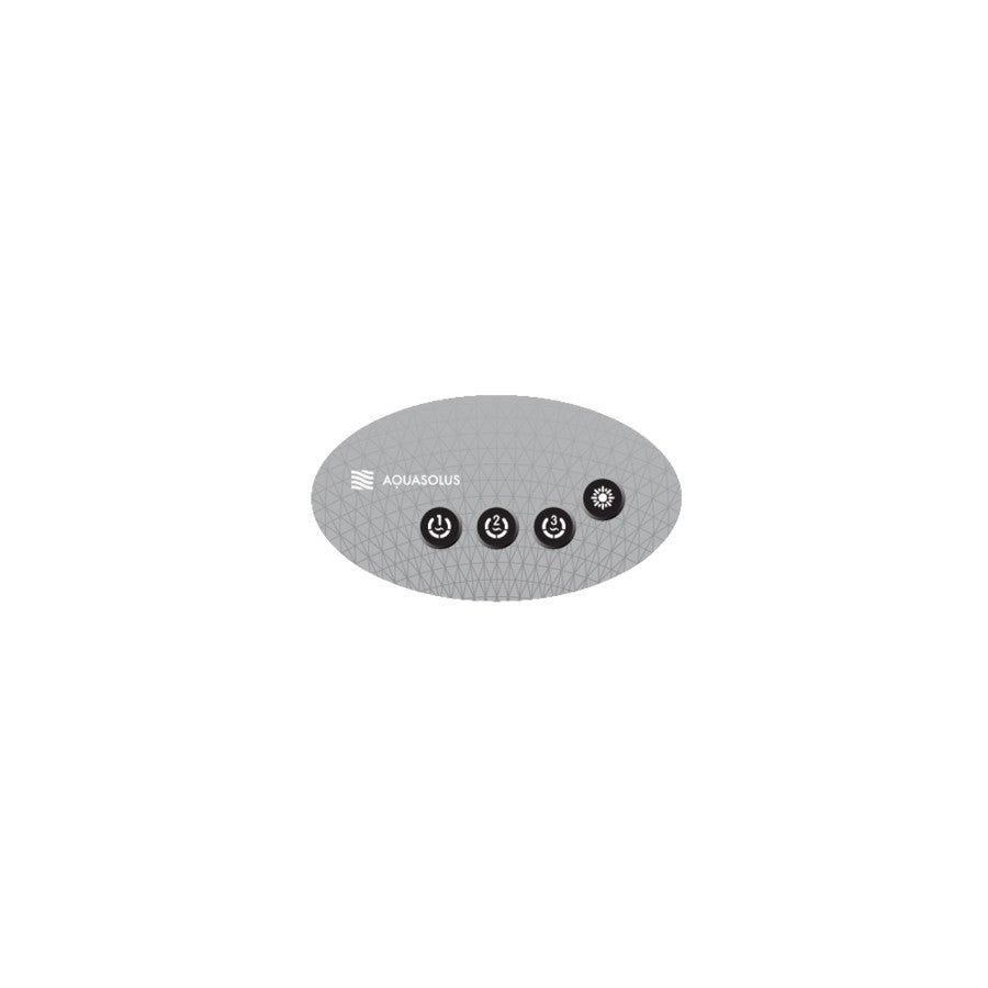 Aquasolus Overlay for K120 4 Buttons