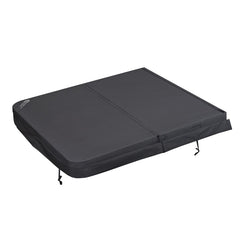 Cover for Helios Swim Spa V1+V3 - PART 1 ONLY - Black Fabric with Platinum Spas Logo