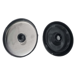 Cap for Large Diverter with Star Connection for Bari/Venezia/Arum C - 3 Brow Design - Light+Dark Grey (1.1.B2.0079)