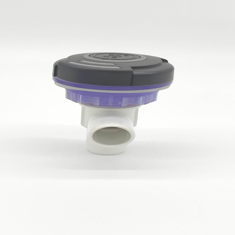 Waterfall Diverter ON-OFF for Platinum Premium V2/Online Range 2025/OEM - Grey 4 Silver Arch Design