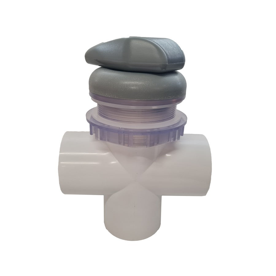 Large Diverter for Thermals Spas - Grey