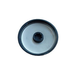 Cap Extra Small for Waterfall Diverter, Bellagio Tubs Bari, Venezia, Arum C - 3 Brow design, Grey/Silver - Star Connection