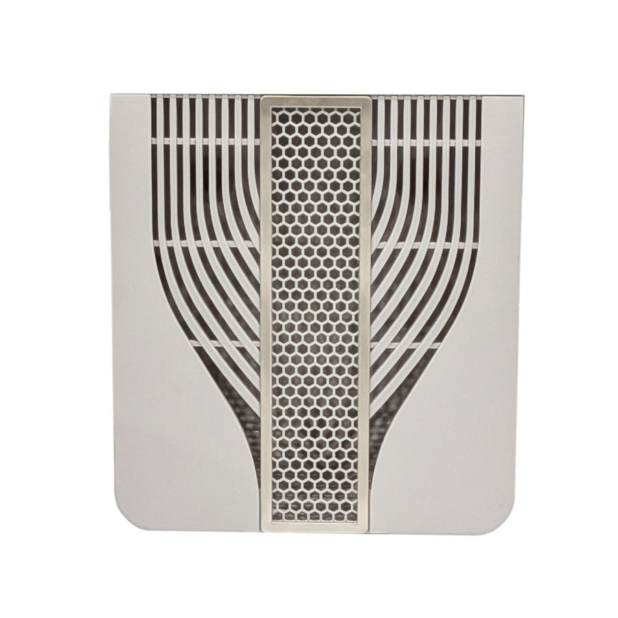 Filter Housing Front - Lunar Grey for Aquasolus Series3: Cascade V1/Serenity V1/Solstice V1/Zenith V1