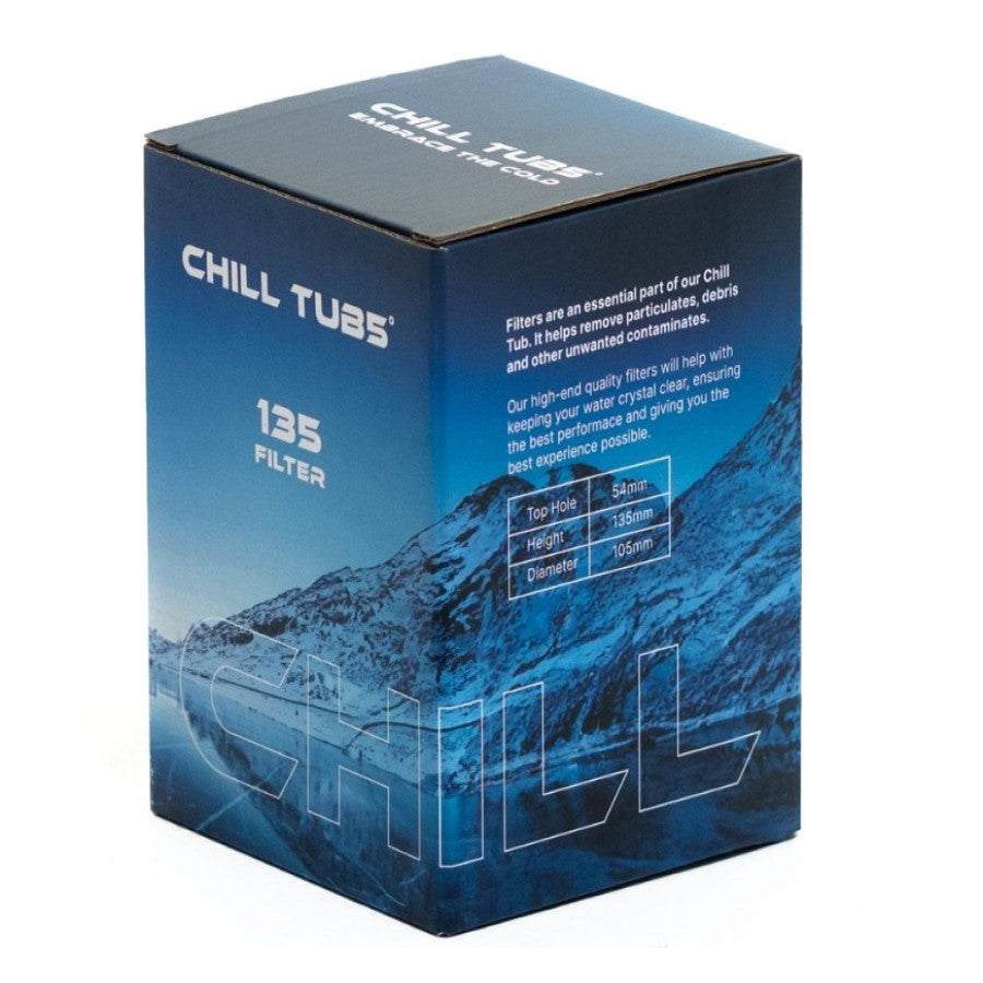 Box of 20 Filters 135 for Chill Tub Original/Lite/Obsidian/Surge Pro Plunge