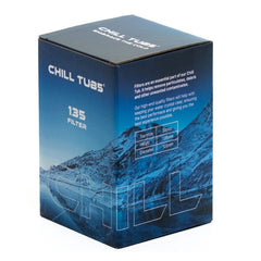 Box of 20 Filters 135 for Chill Tub Original/Lite/Obsidian/Surge Pro Plunge