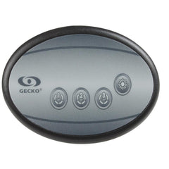 Control Panel IN.K120 Gecko Aux Panel - 4 Buttons - IN.K120-BK-3OP-20-AE1(0607-005019)- SR