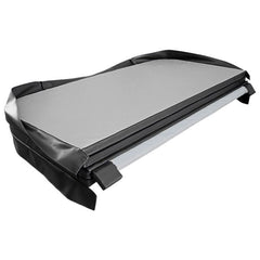 Cover 2300 x 2300mm, Radius 7 Inch, Thickness 100mm-70mm, Skirt 7 Inch - Black Vinyl 007#