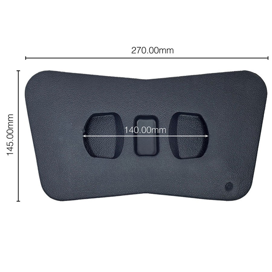 Headrest For Luna/Eclipse - Light Grey And Black